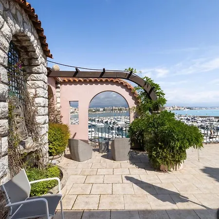 Cap D'antibes- Seafront - Swimming Pool -ac بيت للعطل أنتيب